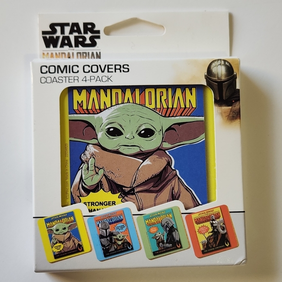 Mandalorian Comic Covers (Coasters 4 Pack) - Picture 1 of 2